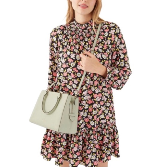 Kate Spade/New York/Leila/Triple Compartment Satchel/Crossbody/MATCHING WALLET! - Picture 9 of 15